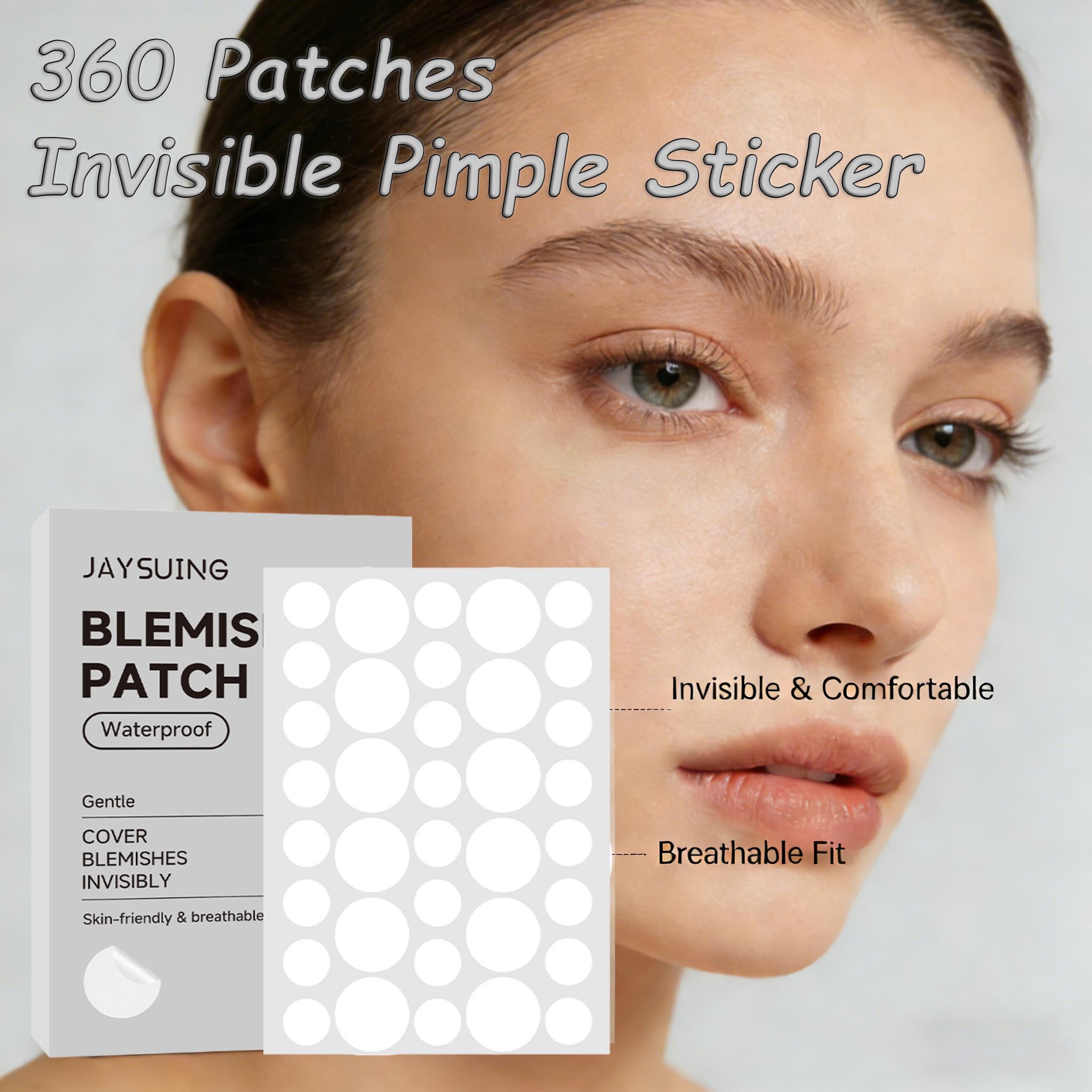 Skincare China - Salicylzuur Pimple Sticker Hydrocolloïde Waterdichte Onzichtbare