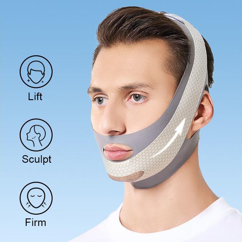 Face Mask Skincare - Dubbele Kin Gezichtsmasker Gezichtsverkleinerend Masker Afslankband