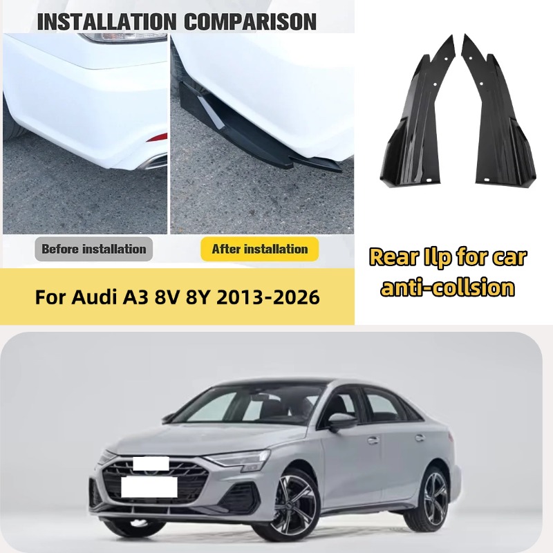 Lip Balm - Achterbumper spoiler lip diffuser zijskirts splitter