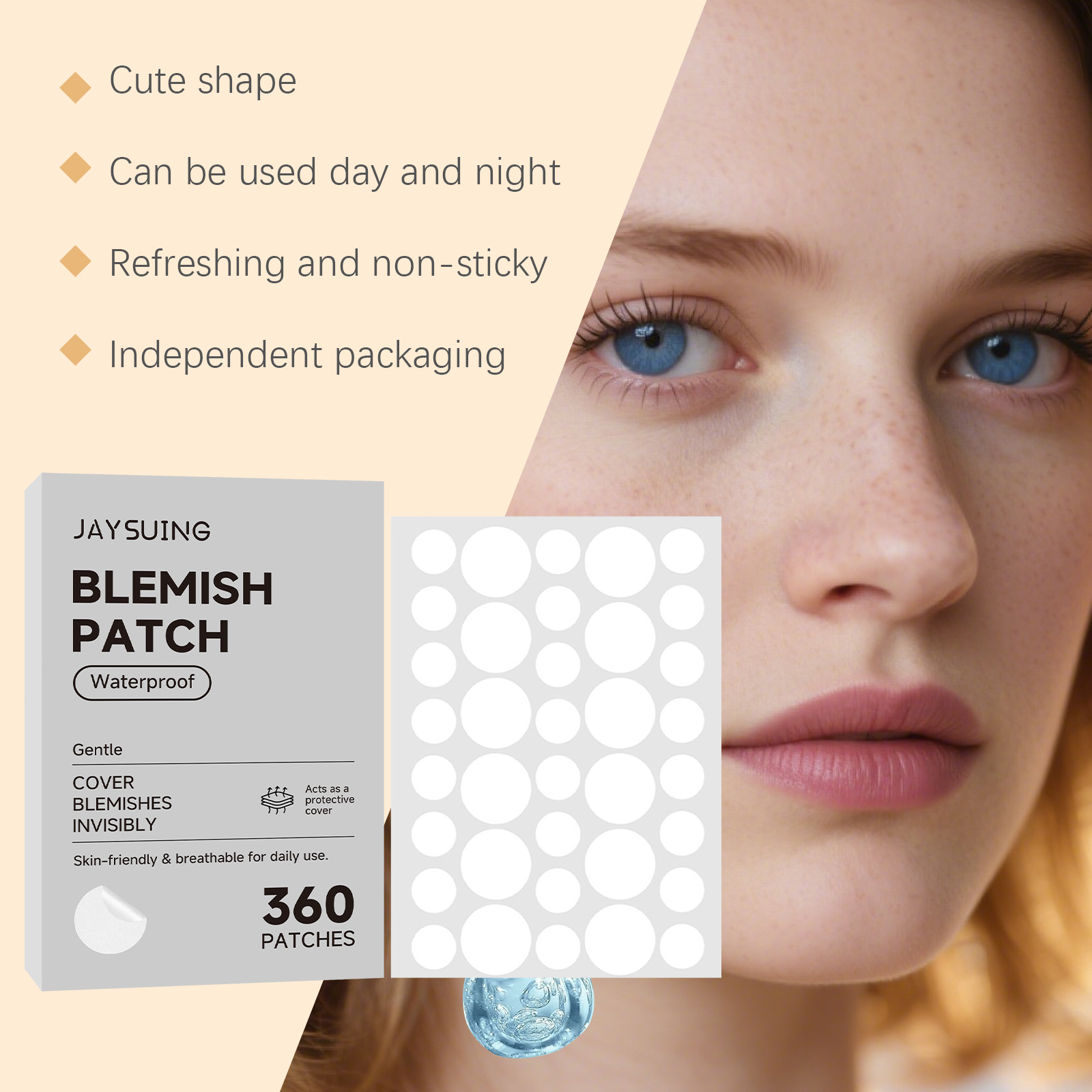 Salicylzuur Pimple Sticker Hyd - Skincare China recensie en prijs