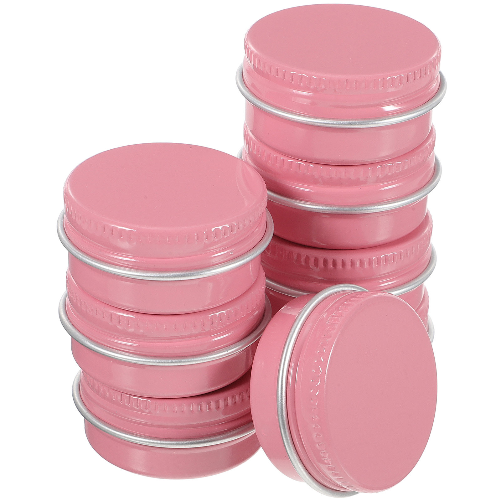 8 stuks kleine ronde aluminium - Lip Balm recensie en prijs