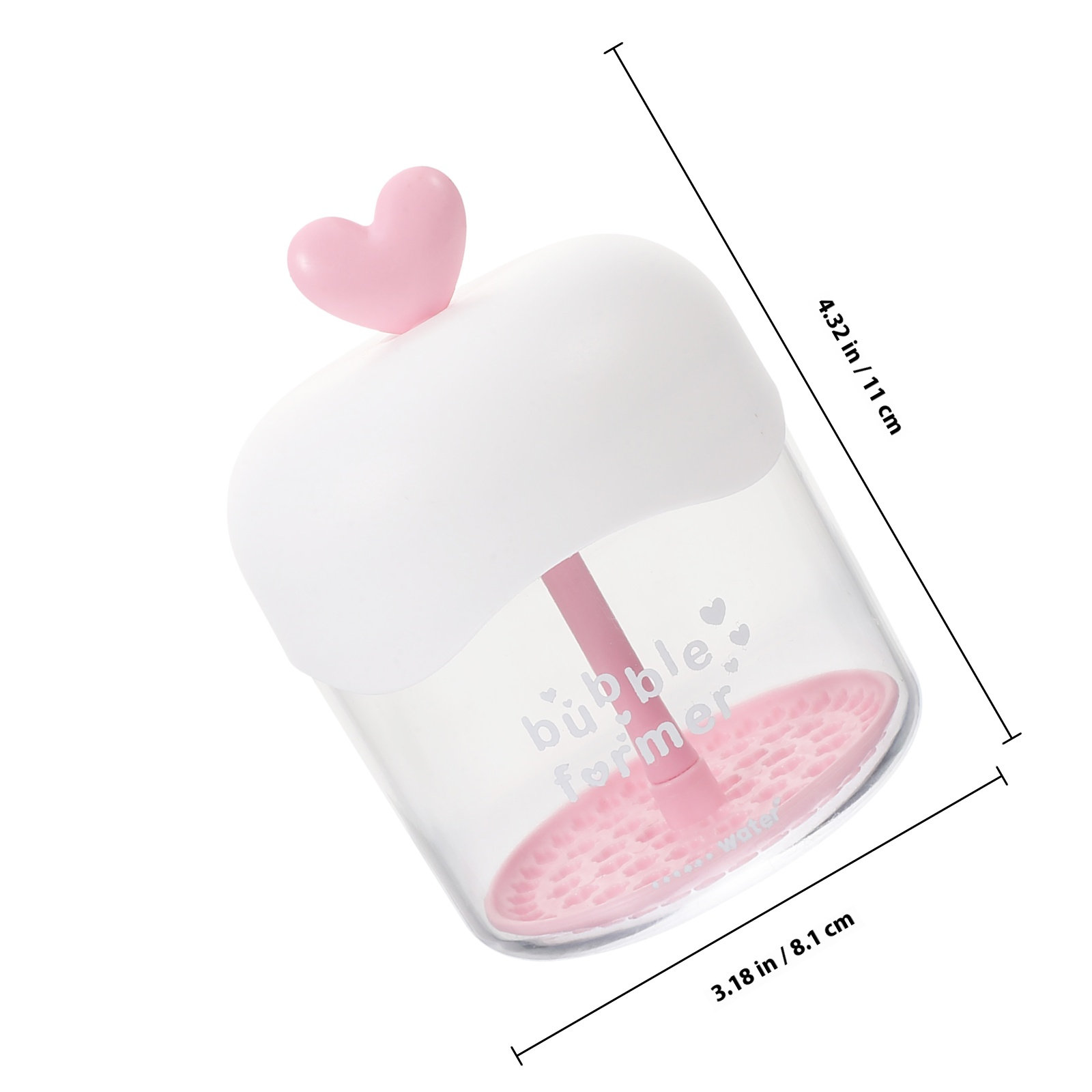 Transparante handmatige schuim - Cleanser Face recensie en prijs