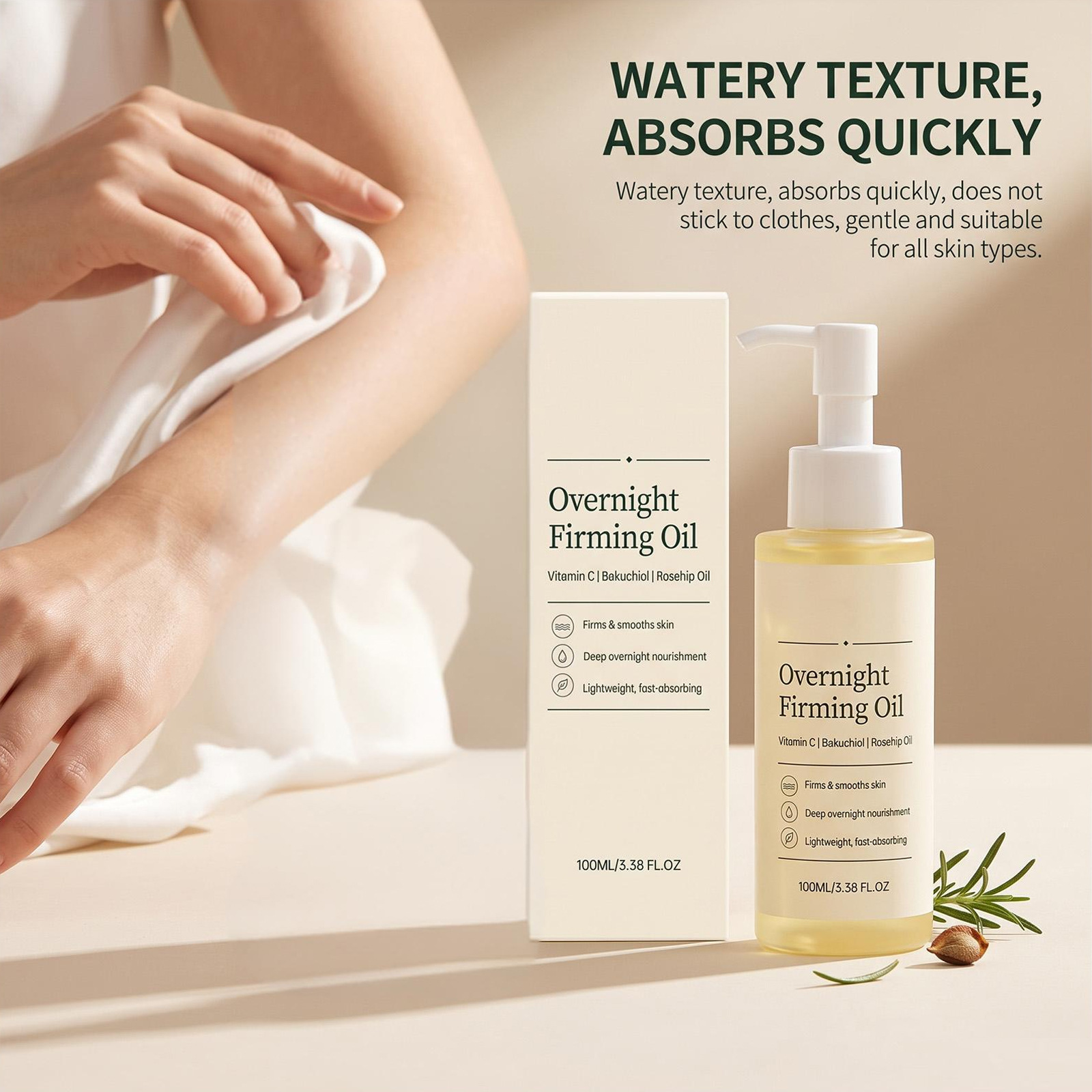 Gezichtsverstevigende olie 100 - Face Oil Rosehip recensie en prijs