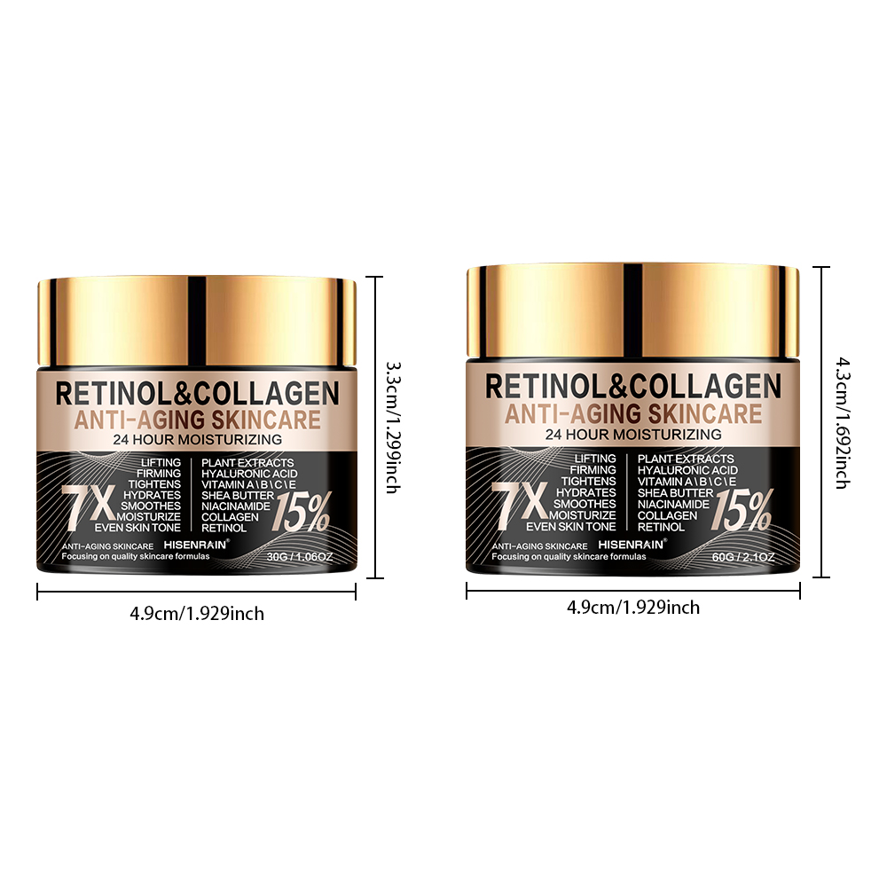 HISENRAIN 2 stuks Retinol Coll - Retinol Cream recensie en prijs