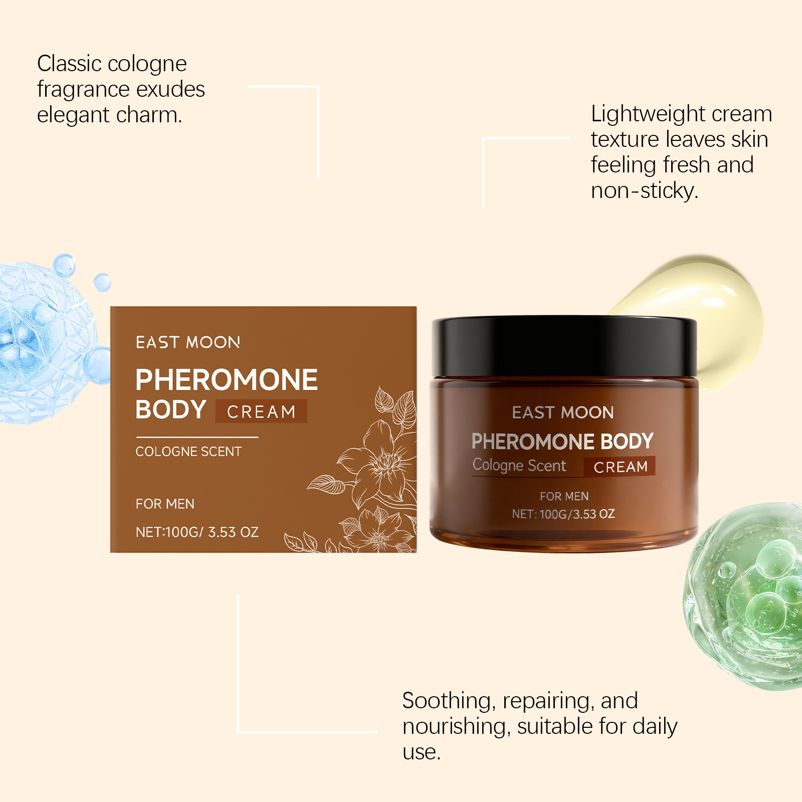 East Moon Men Geurverfrissende - Body Lotion recensie en prijs